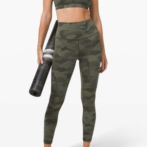 Lululemon Green Camo Align Legging
